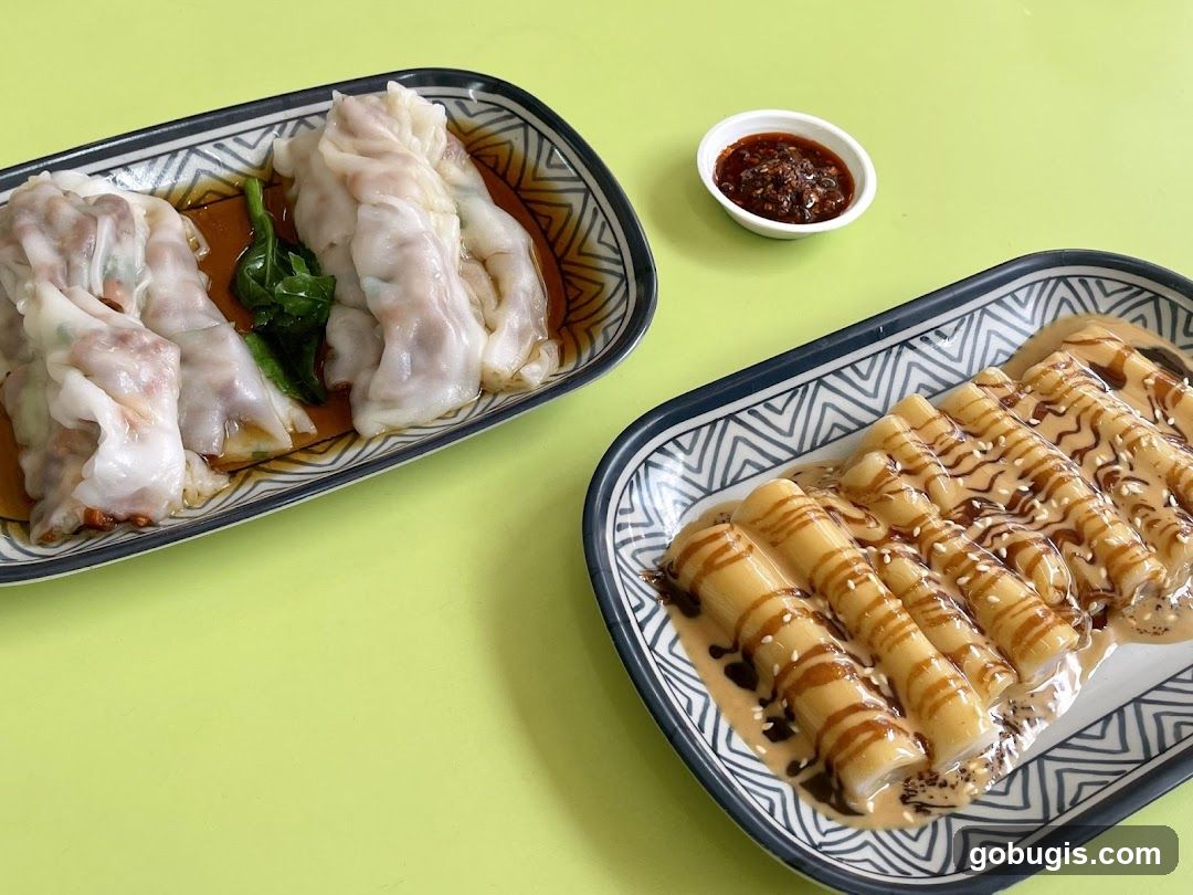 Cheung Fun Platter