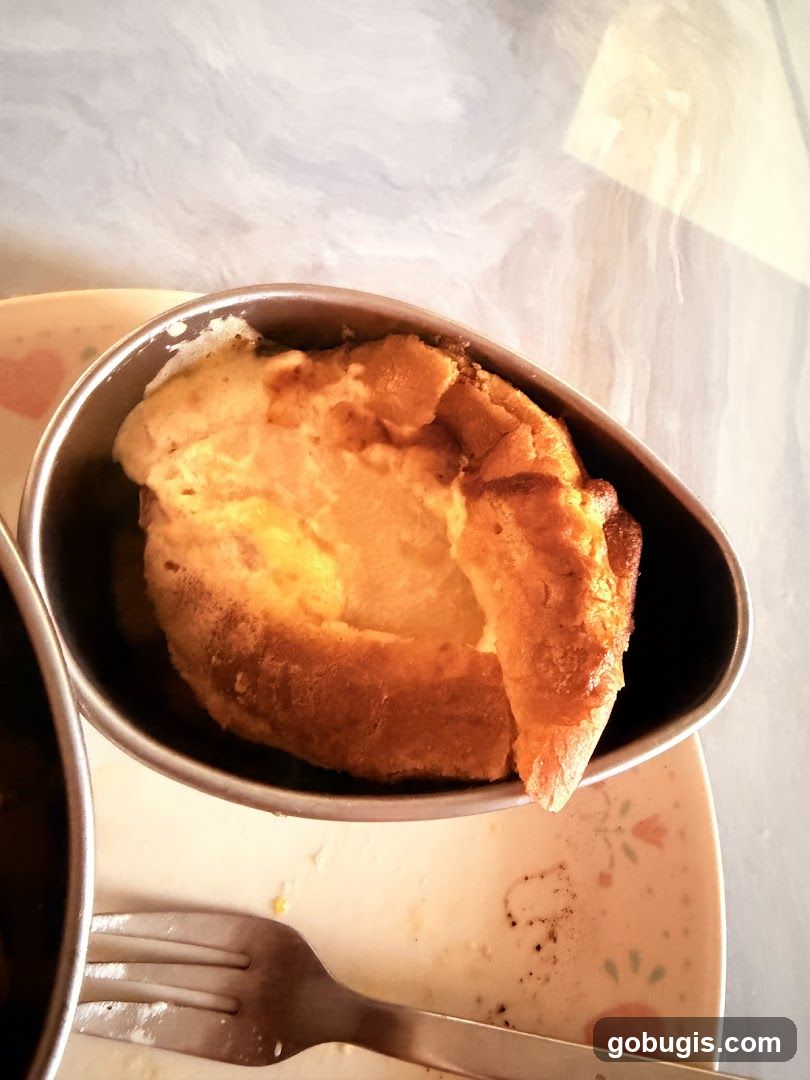 Baked Pastry in a Metal Dish