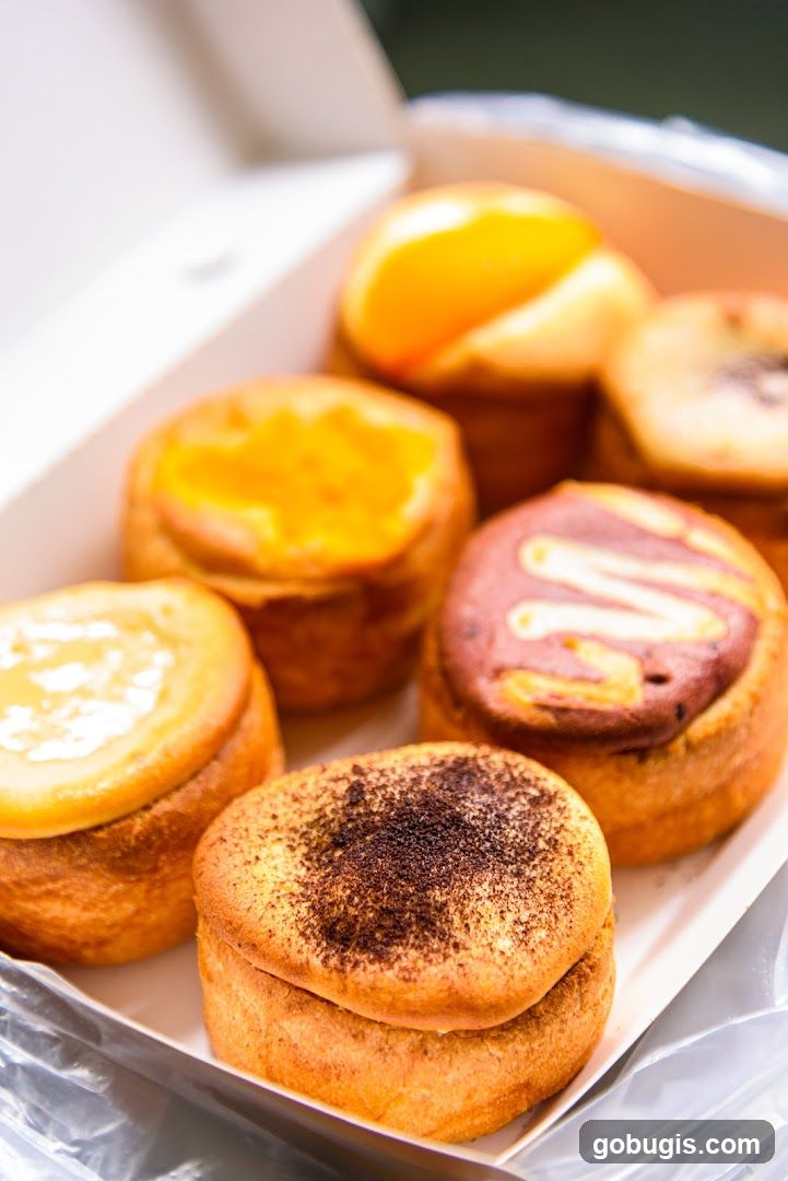 Assortment of Pastries in a Box