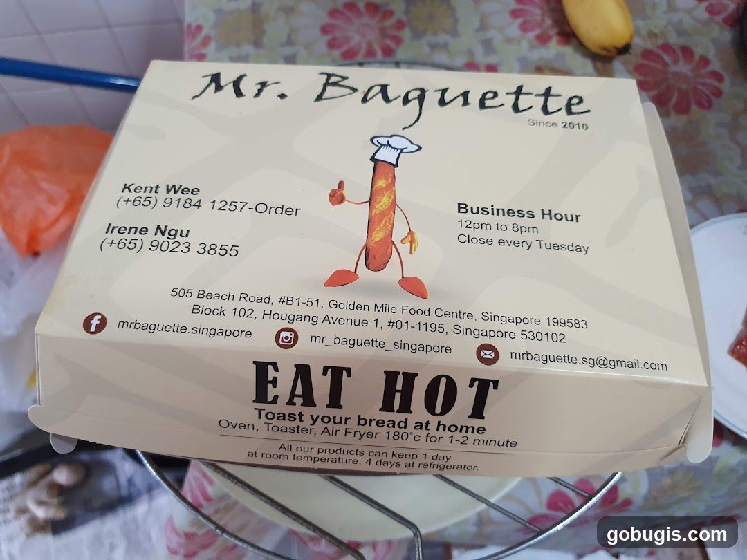 Mr. Baguette Packaging