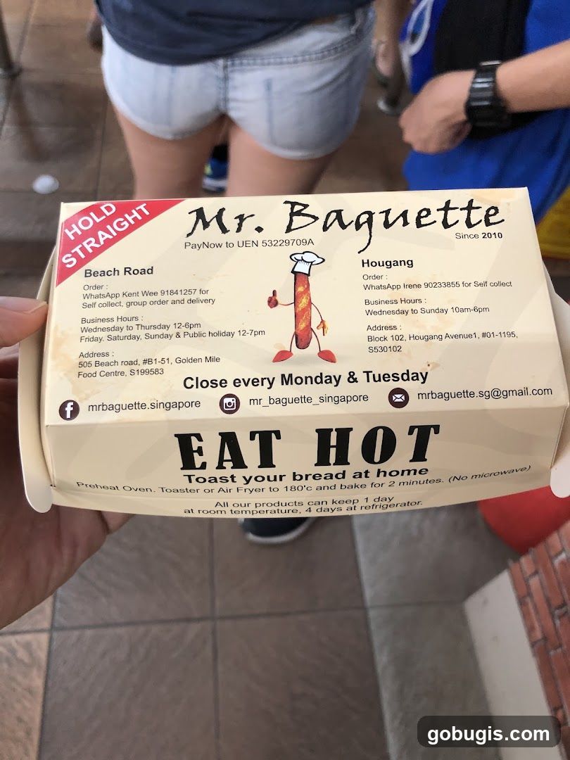 Mr. Baguette Packaging