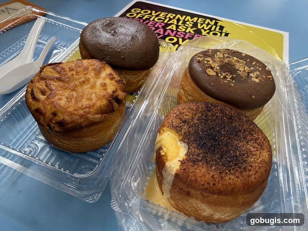 Pastries in Takeaway Containers
