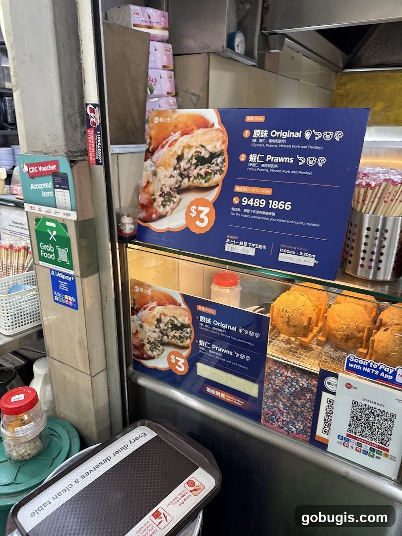 Food Stall Menu and Offerings