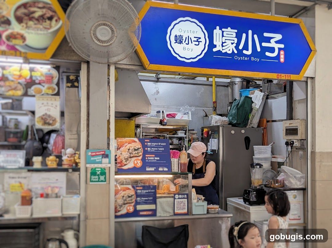Oyster Boy Food Stall