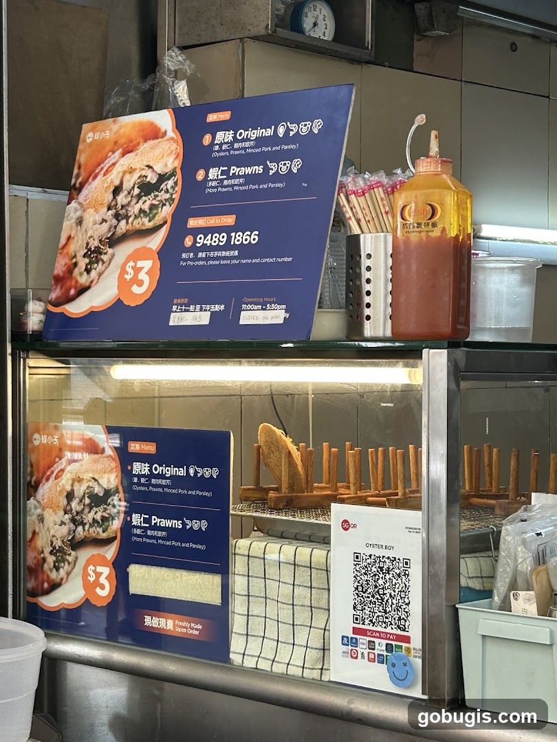 Food Stall Menu