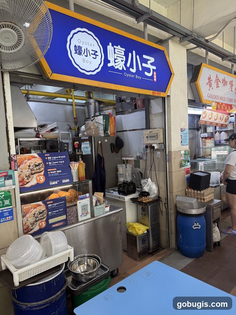 Oyster Boy Stall
