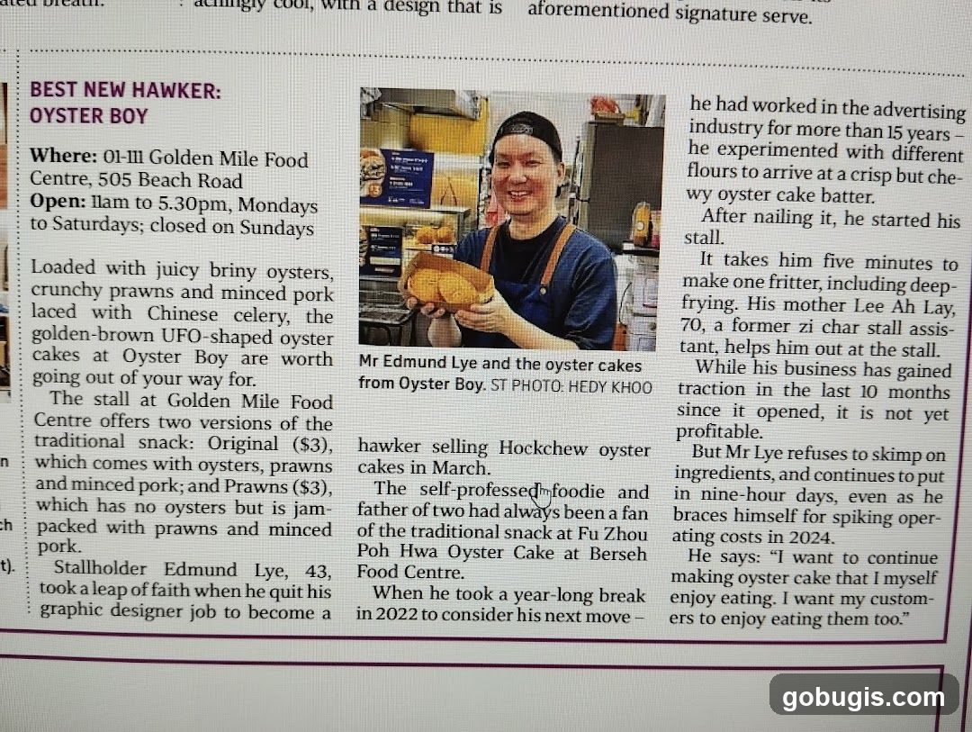 Oyster Boy Hawker Feature
