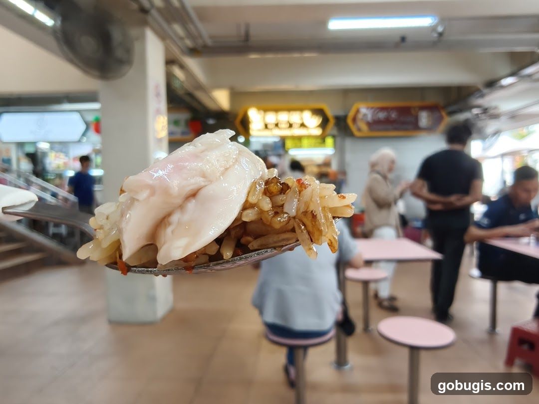 Spoonful of Rice and Chicken