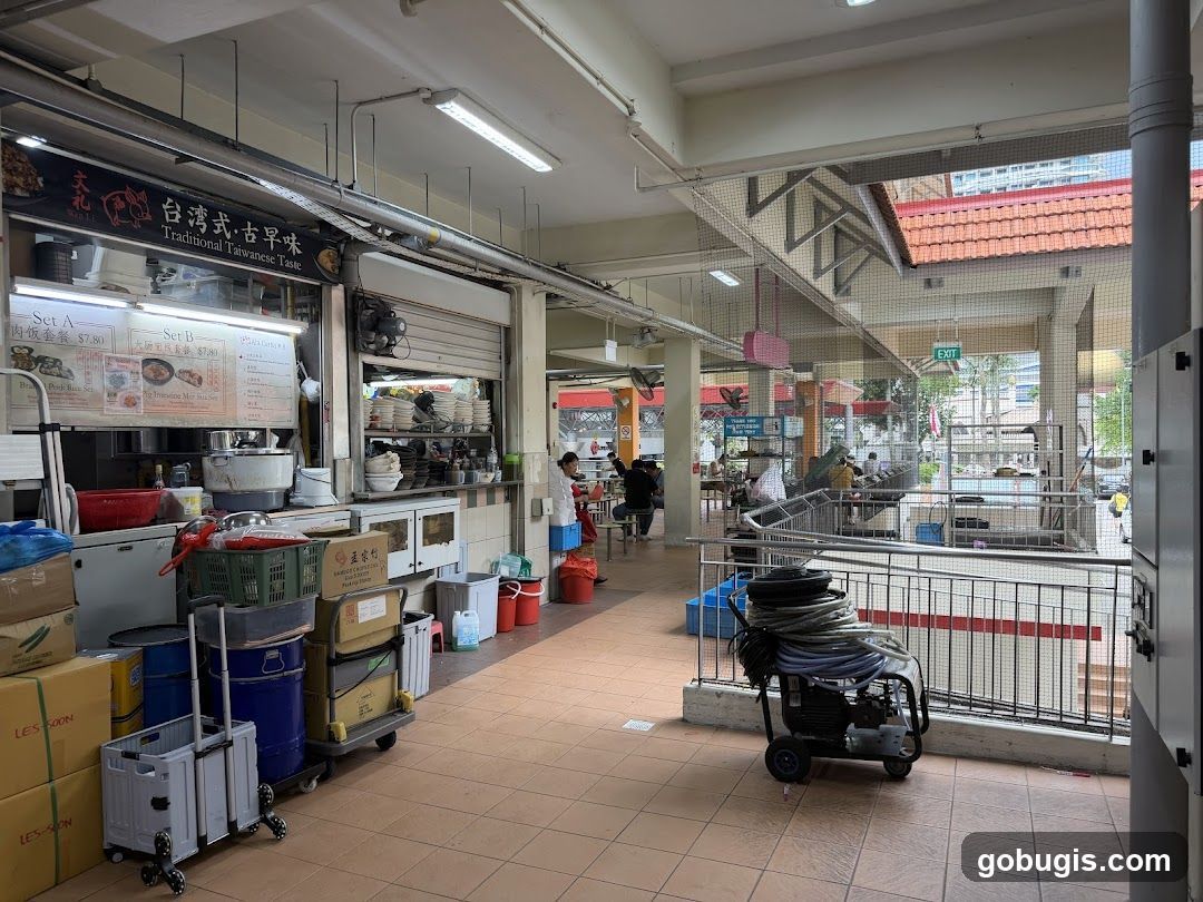 Food Stall in a Market