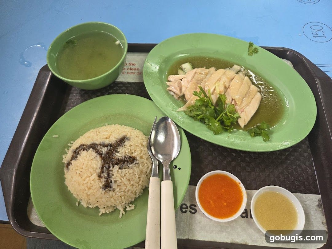 Hainanese Chicken Rice