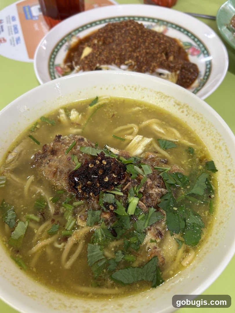 Noodle Soup Dish