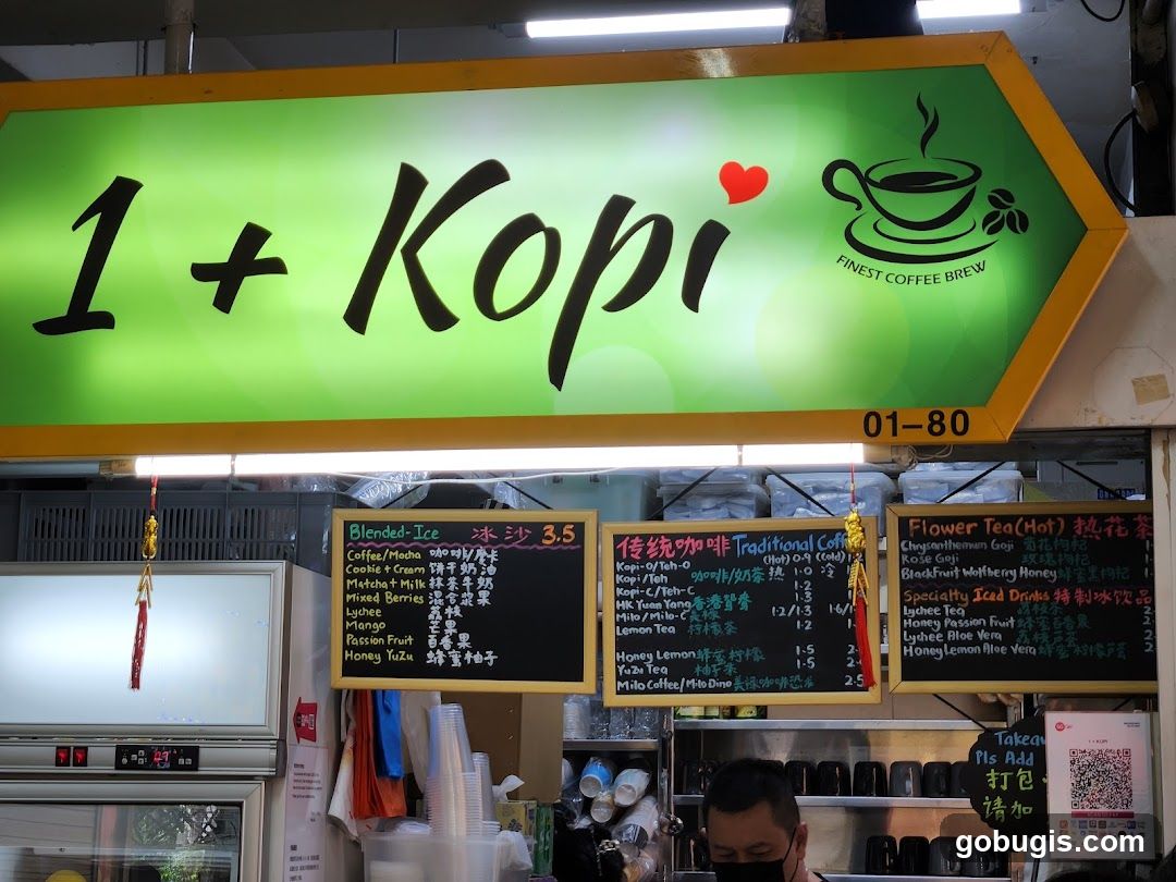 1 + Kopi Menu