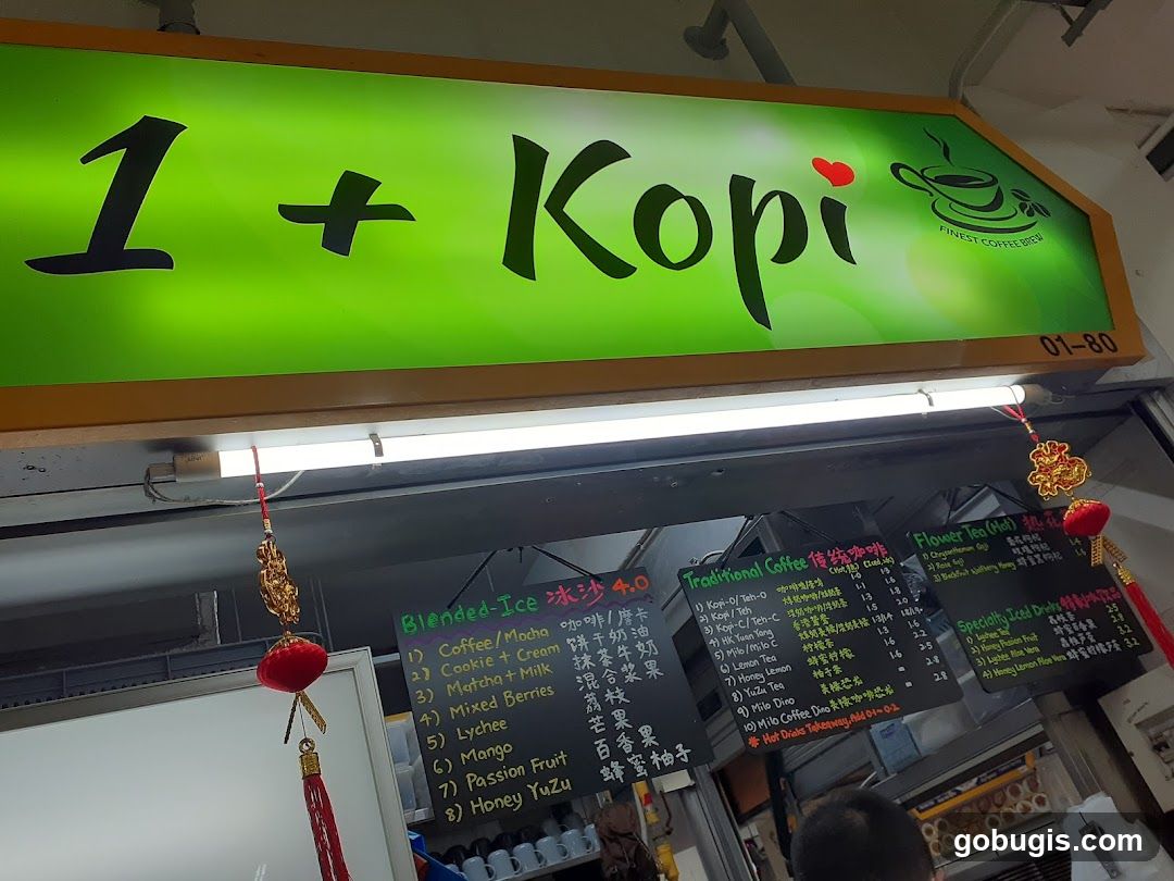 1 + Kopi Menu