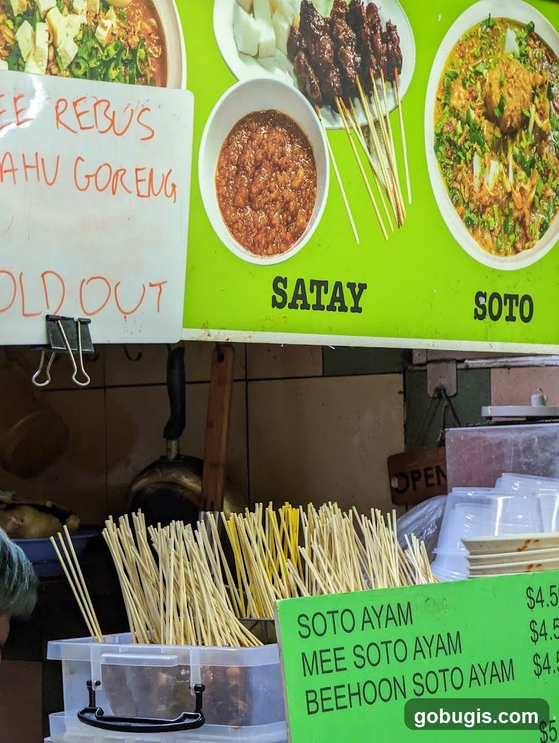 Food Stall Display