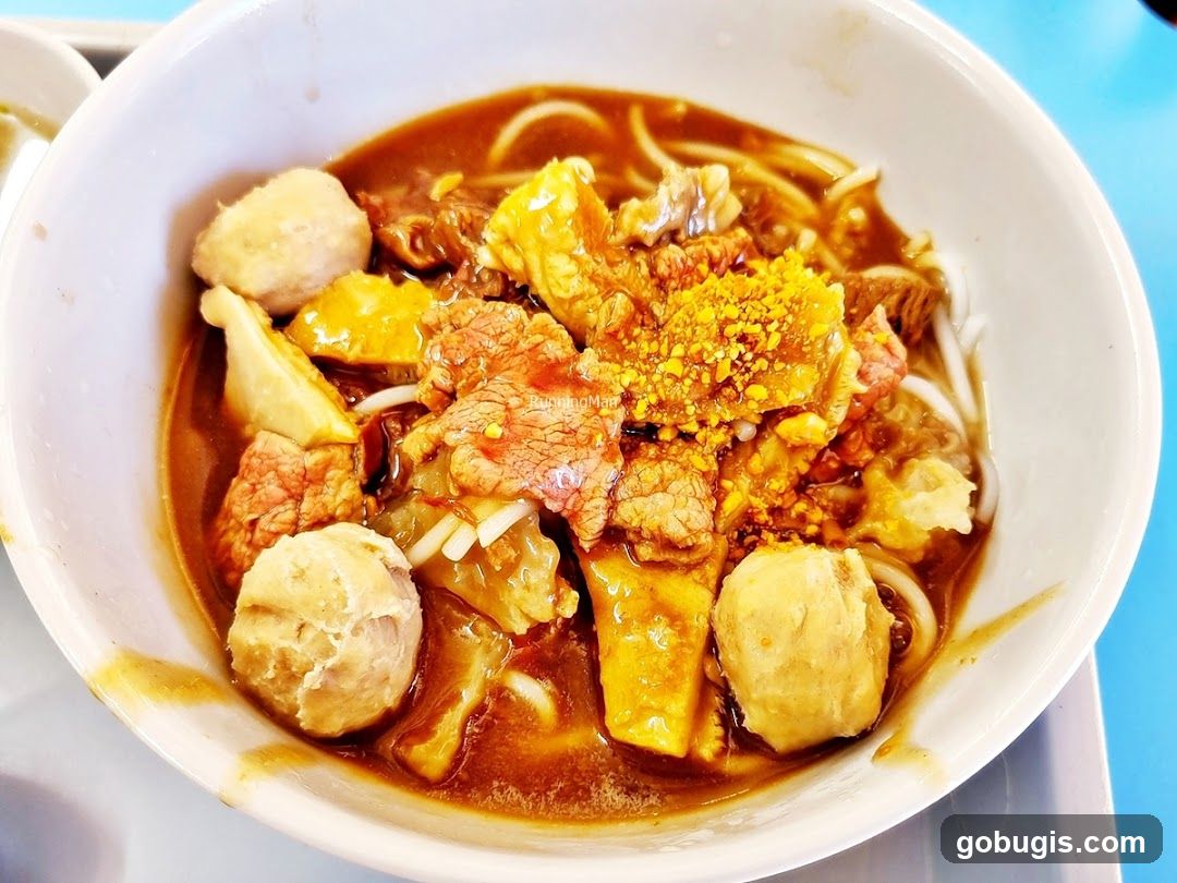 Beef noodle soup