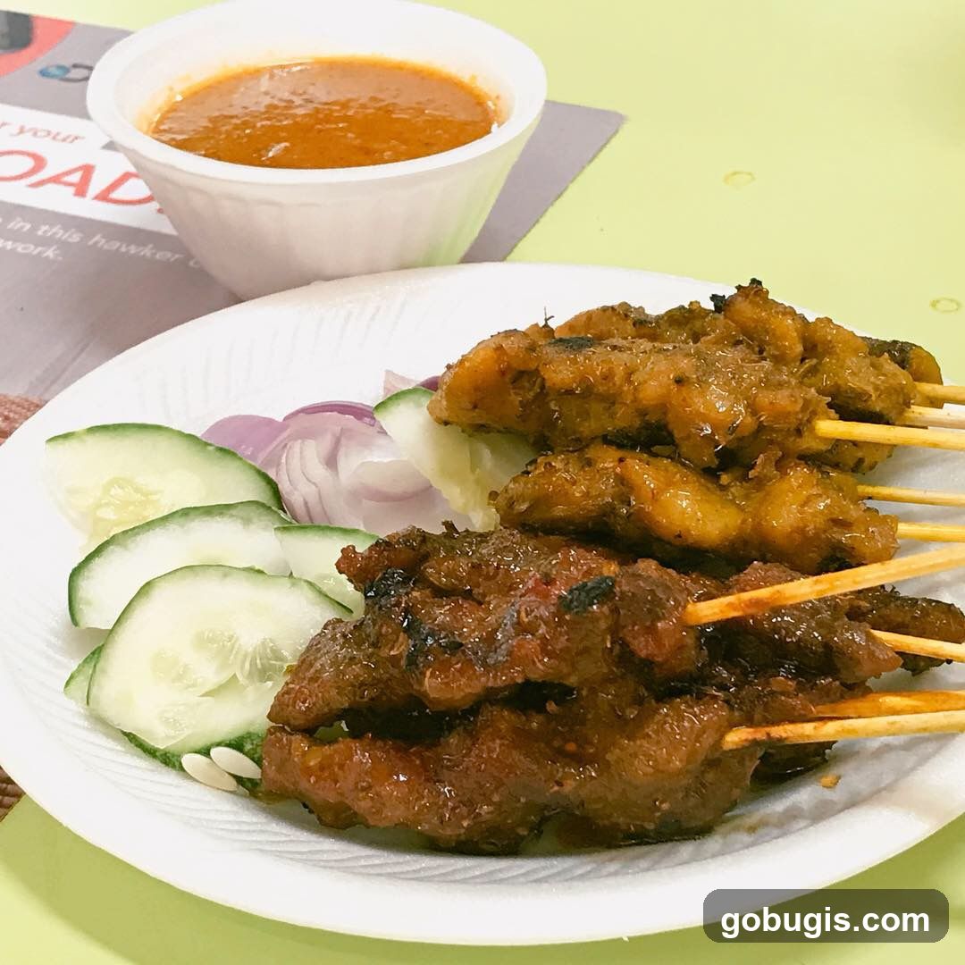 Satay with Peanut Sauce