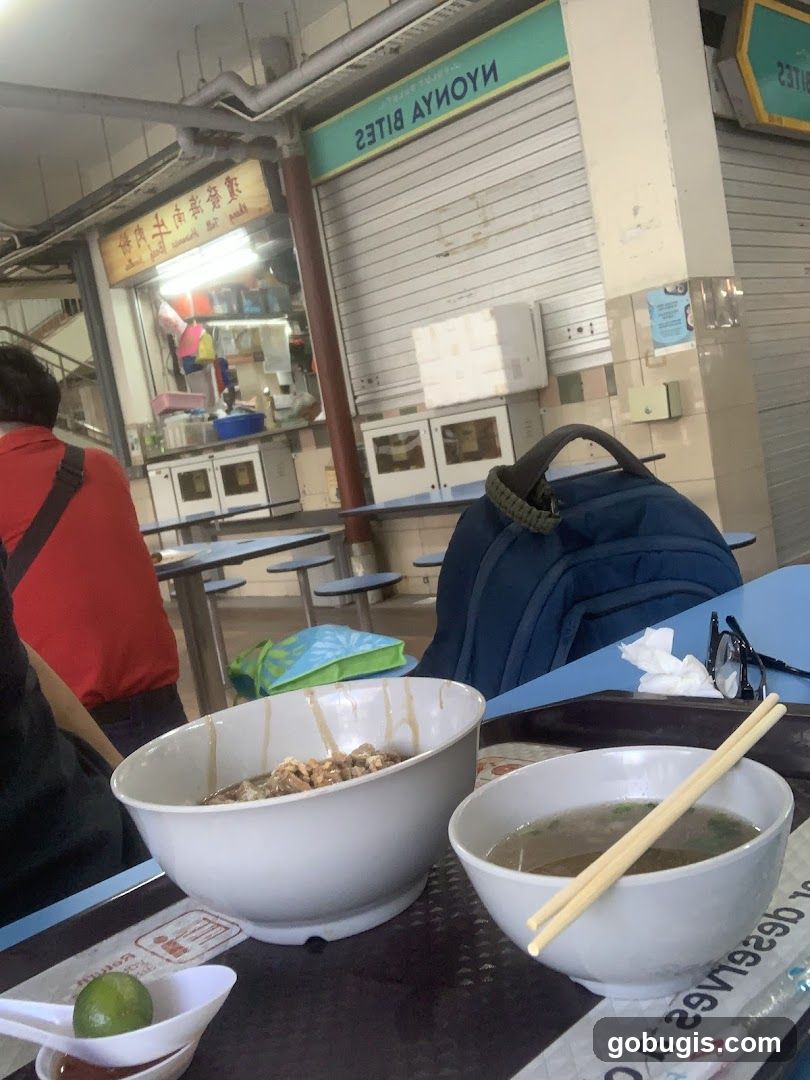 Food Stall with Noodles