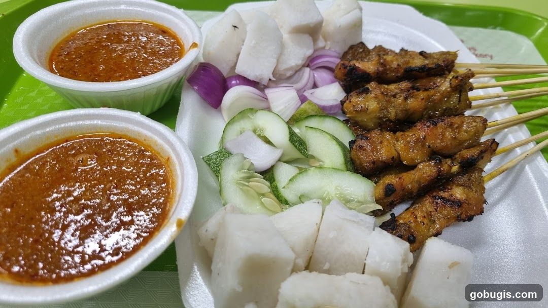 Chicken Satay with Peanut Sauce