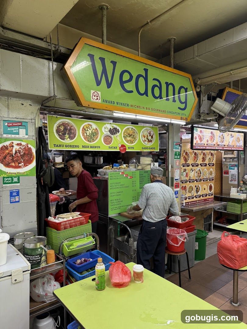 Food Stall with Menu