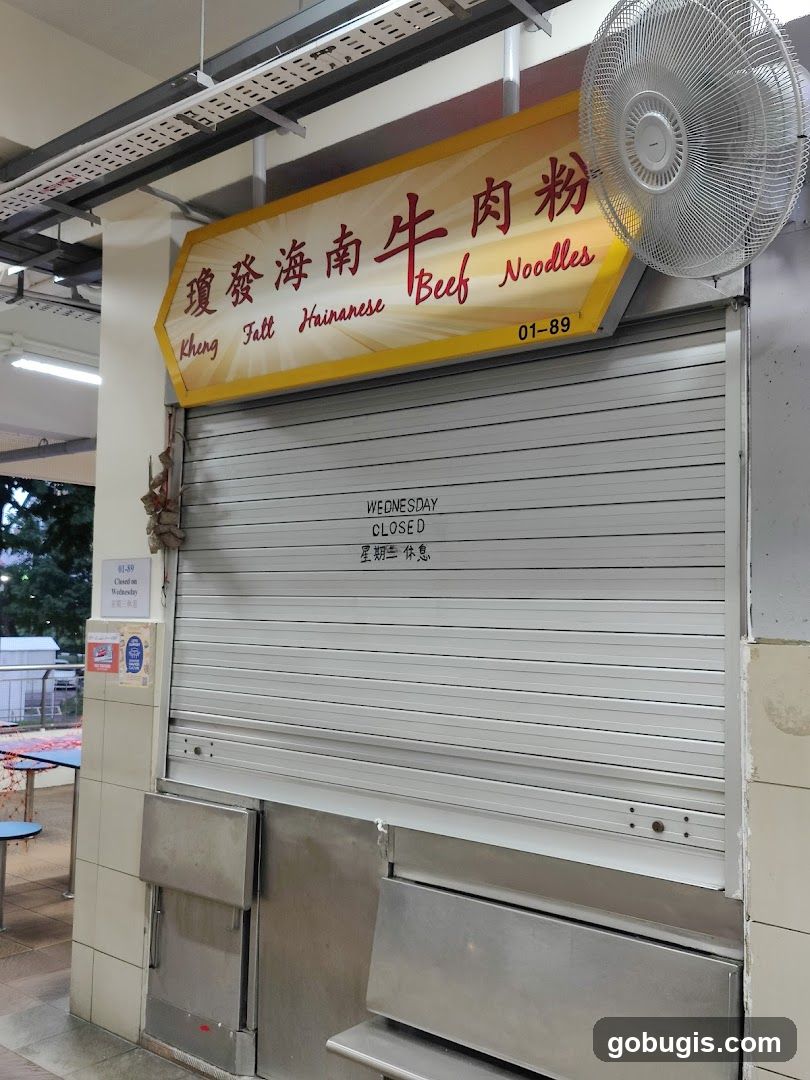 Kheng Fatt Hainanese Beef Noodles