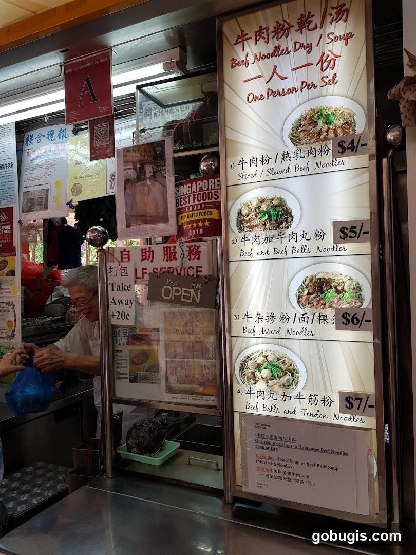 Beef Noodles Dry/Soup