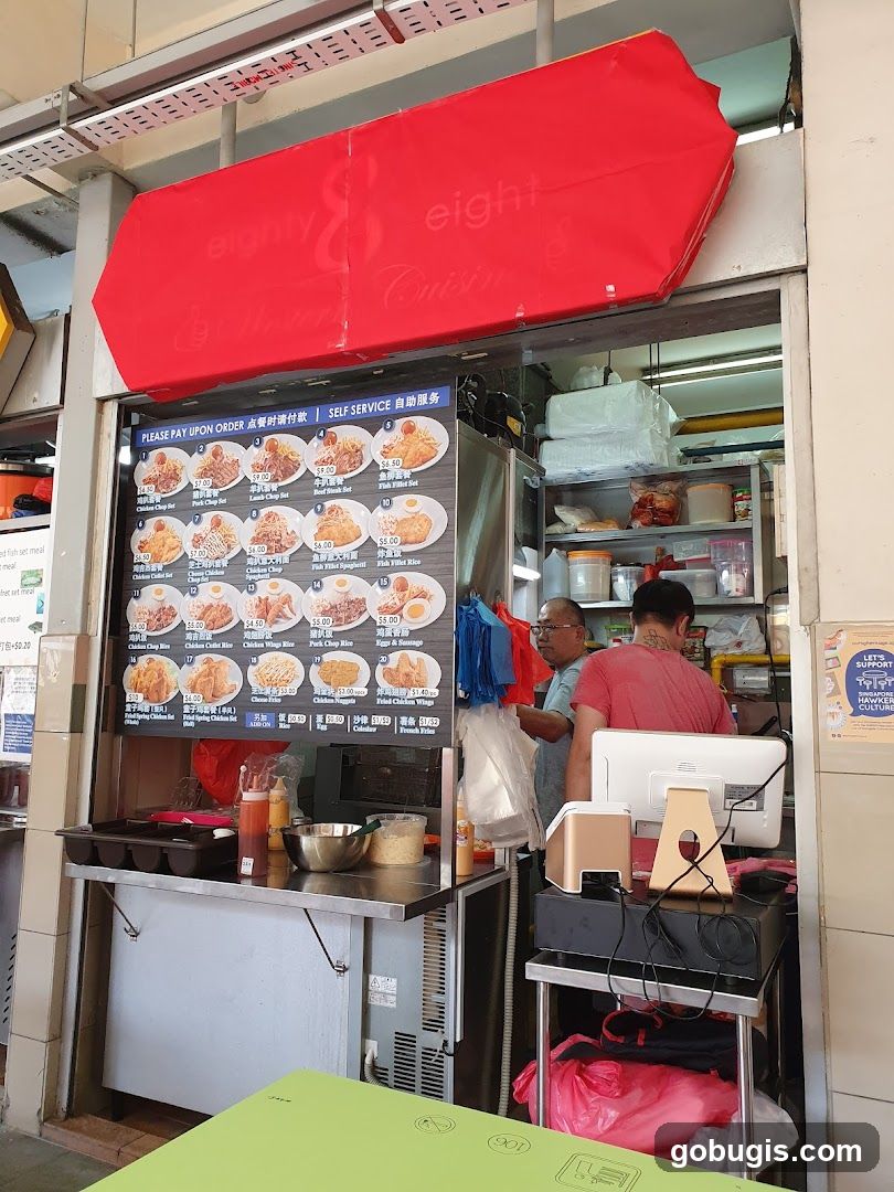 Food Stall Menu