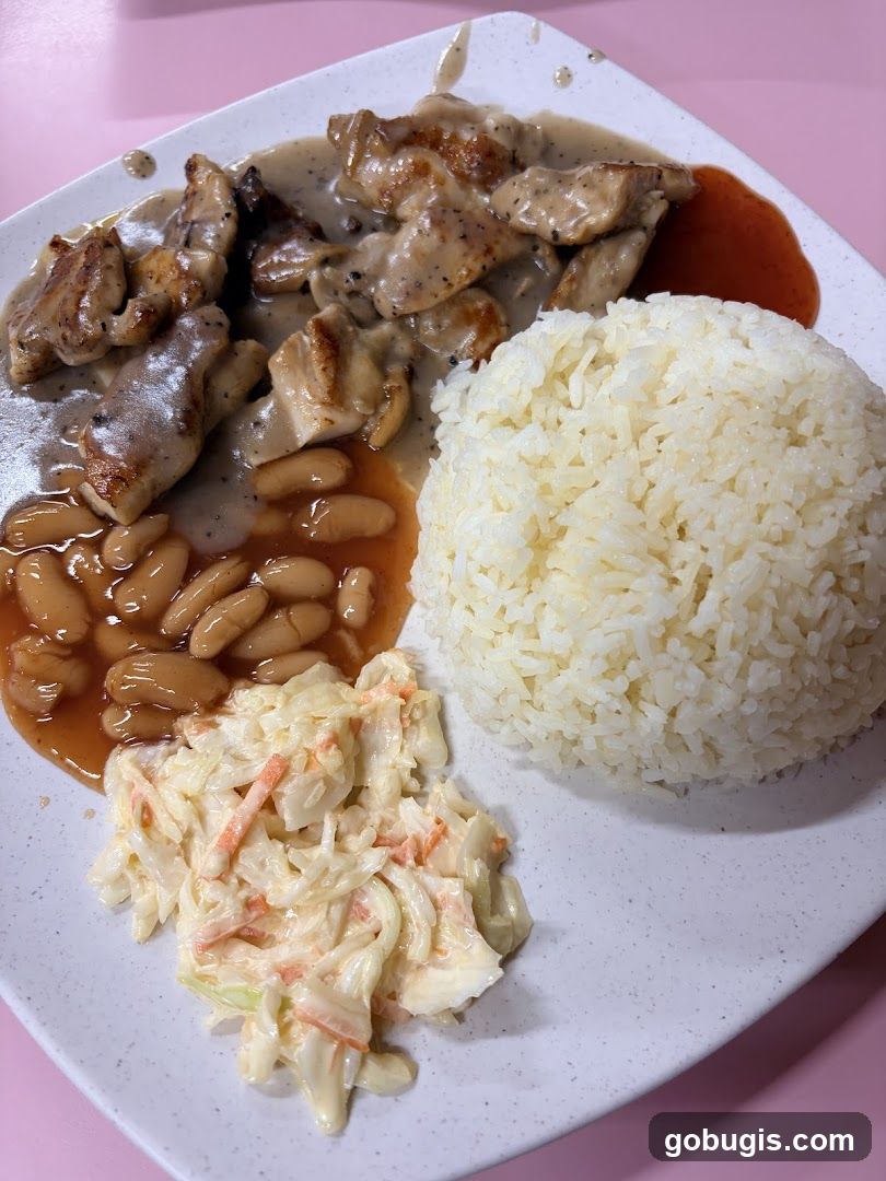 Chicken with Rice and Sides