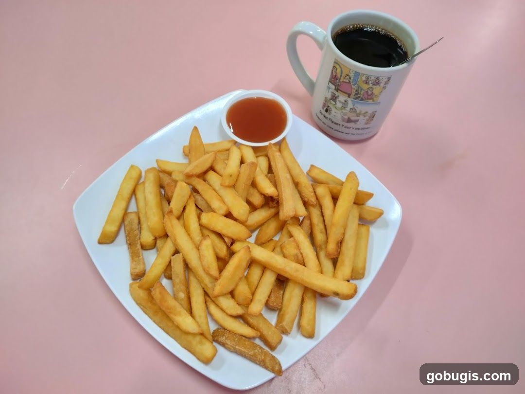 French Fries and Coffee