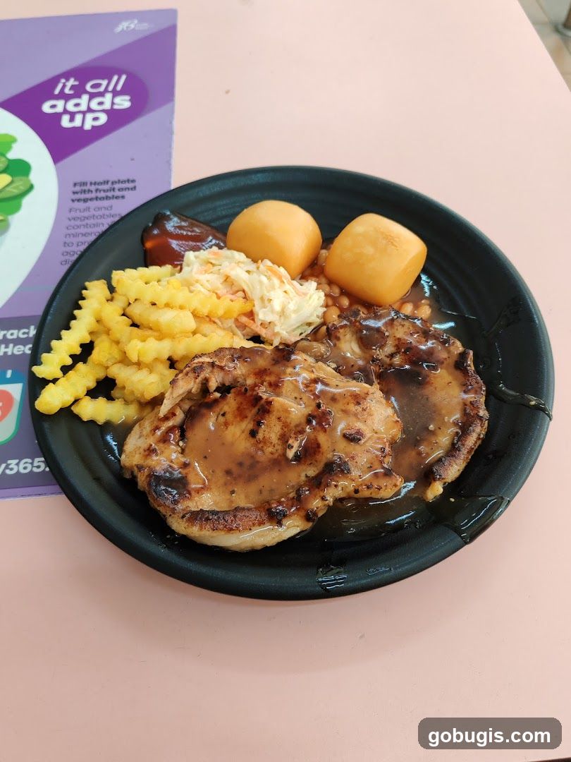 Chicken Chop Meal