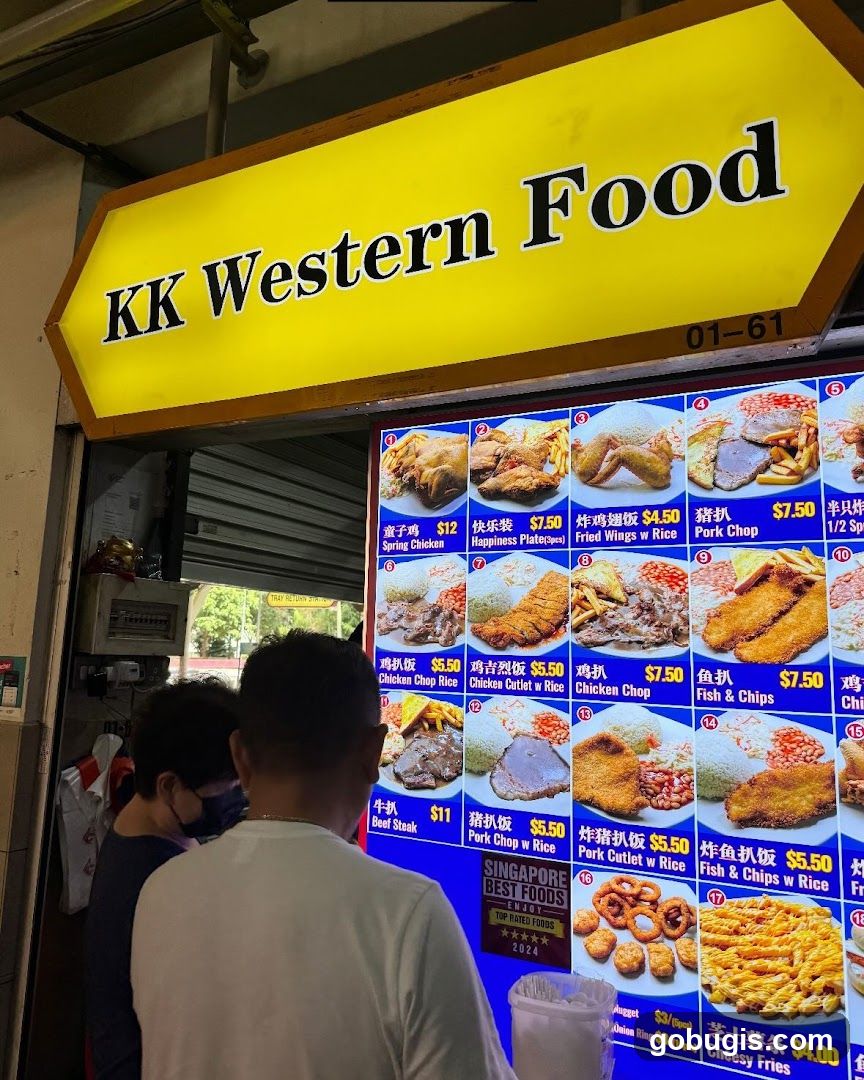 KK Western Food Menu