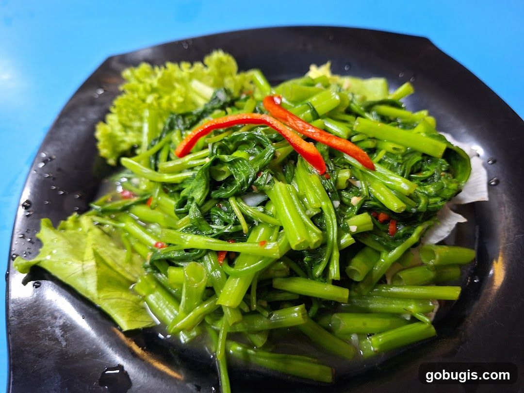 Stir-fried Water Spinach