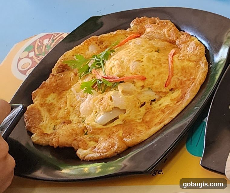 Omelet with Shrimp