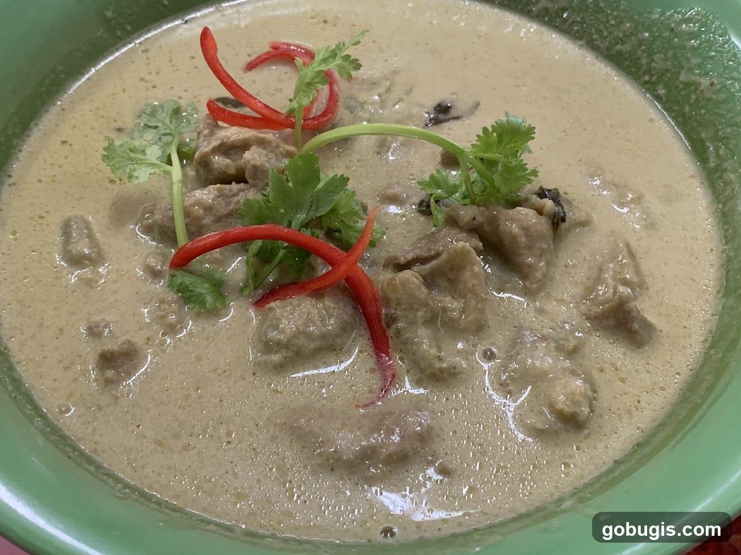 Green Curry with Meat
