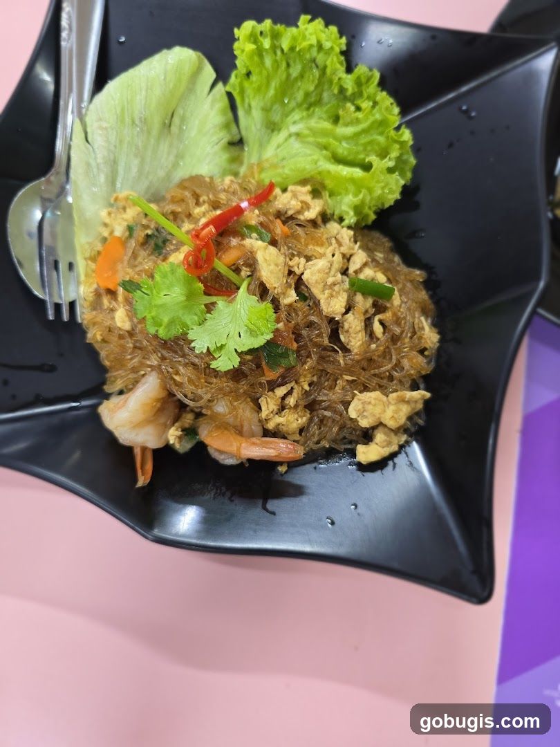 Shrimp and Glass Noodle Stir-fry