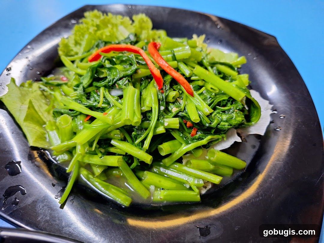 Stir-fried Water Spinach