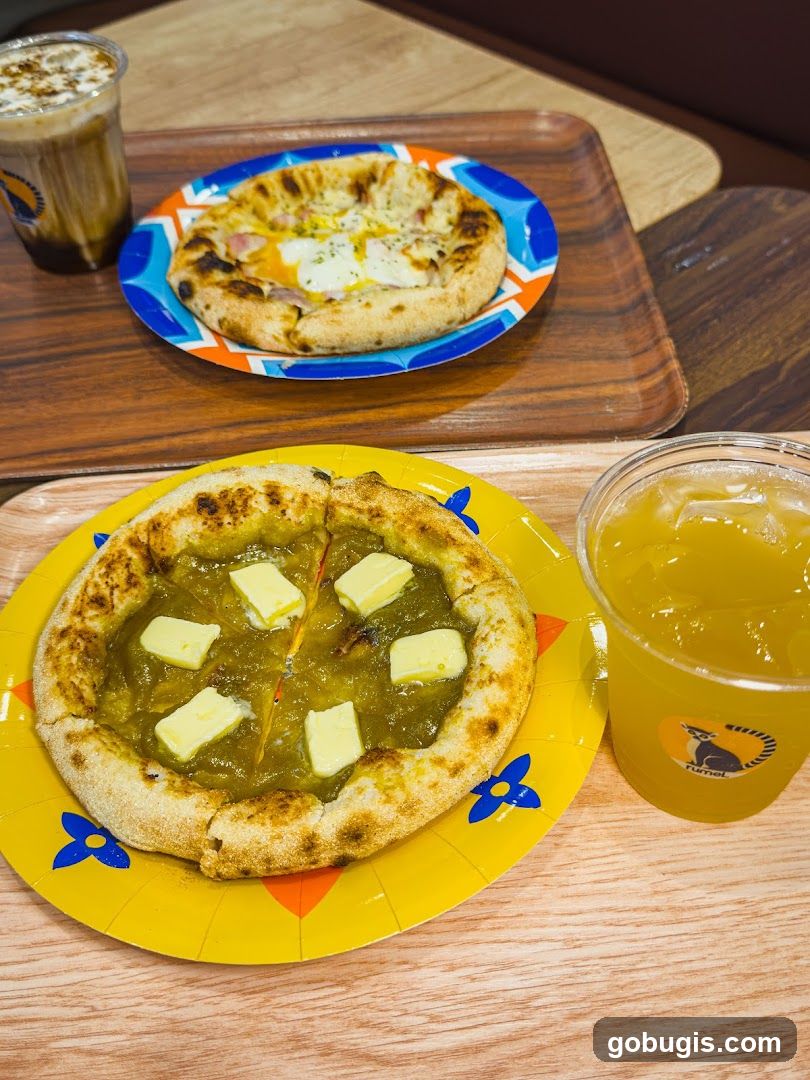Pizzas and Drinks