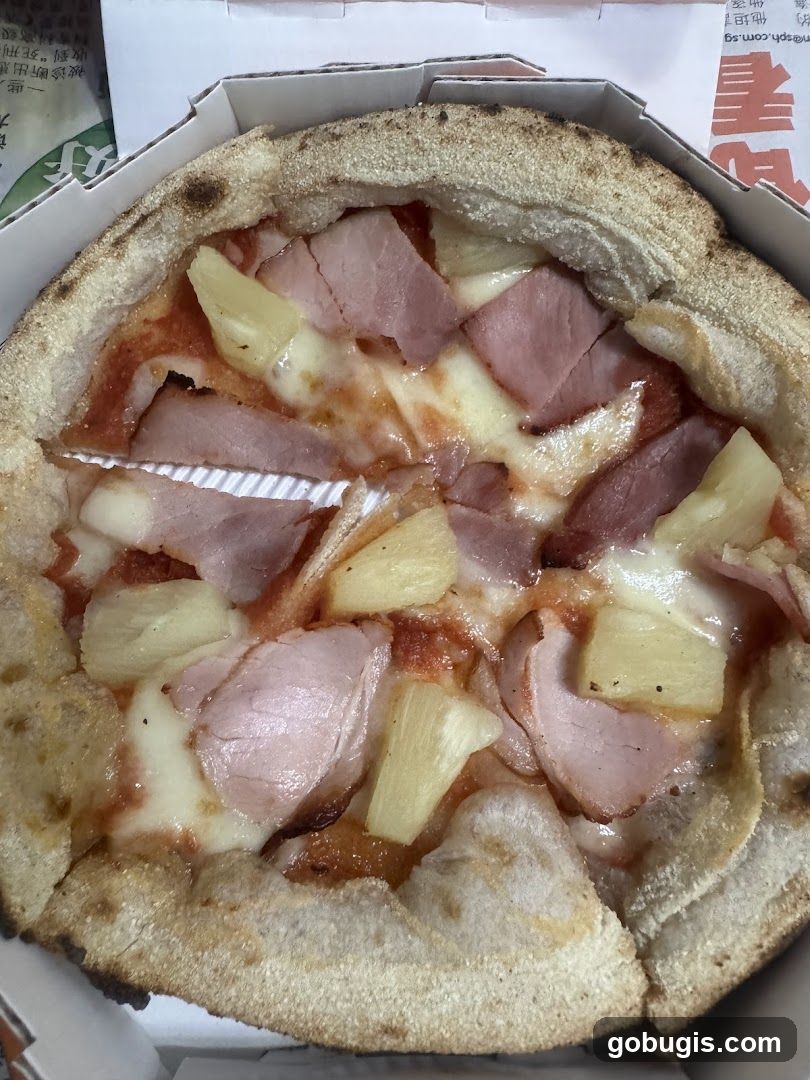 Ham and Pineapple Pizza