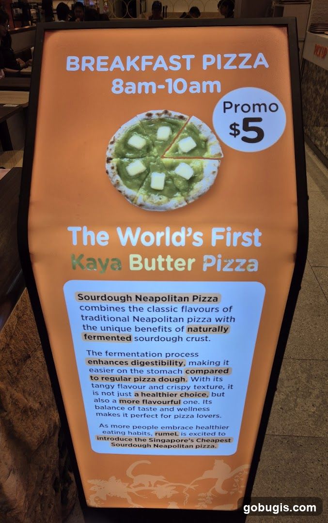 Breakfast Pizza Promotion