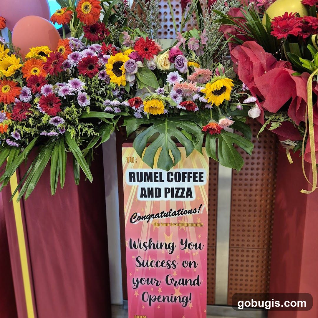 Grand Opening Flowers