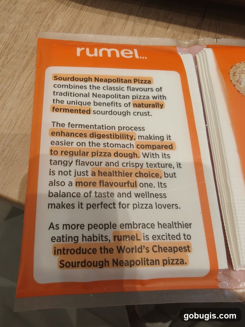 Rumel Sourdough Neapolitan Pizza Information