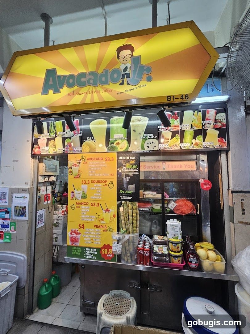 Avocado Jr. Milk Shakes & Fruit Juices