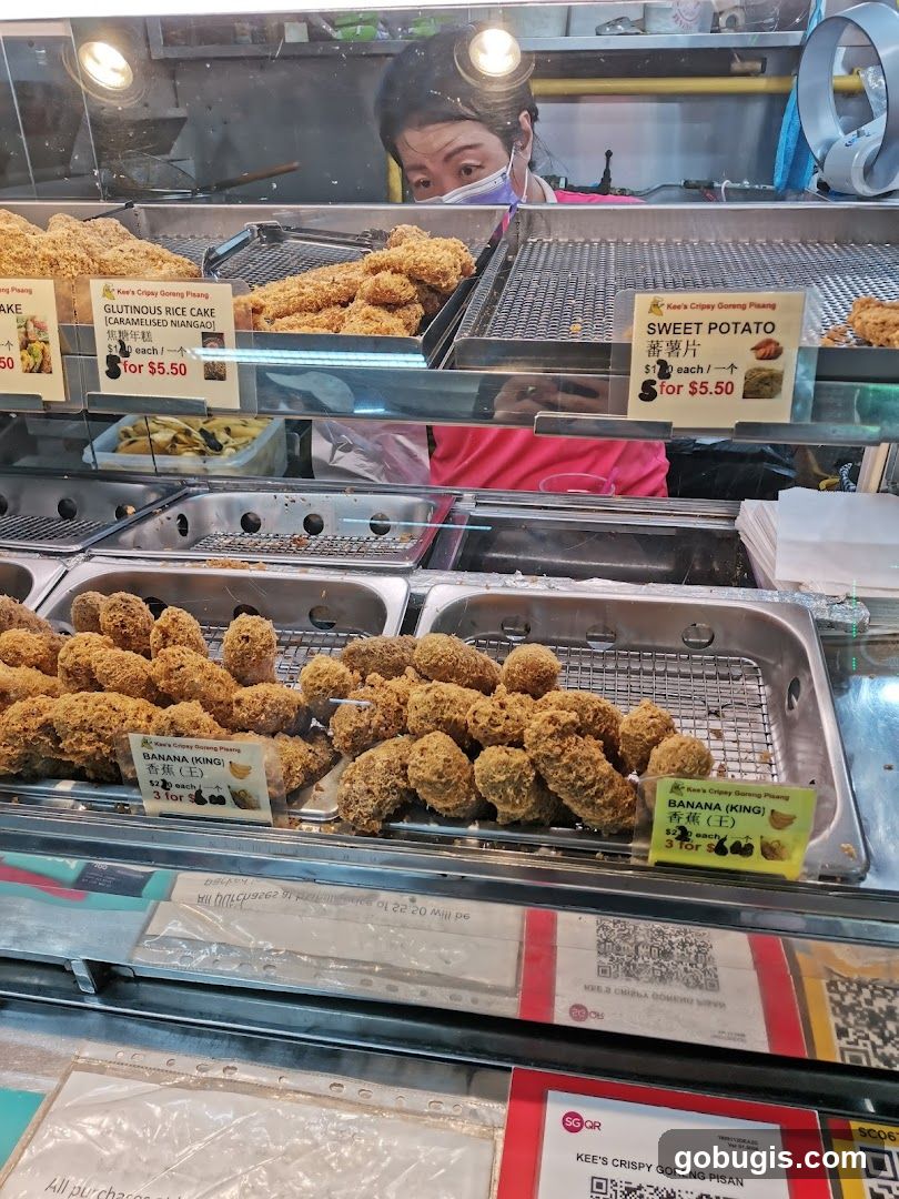 Fried Snacks Display