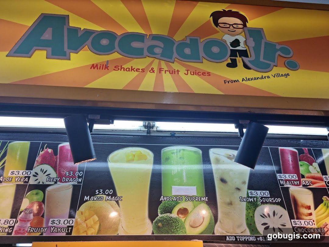 Avocado Jr. Milk Shakes & Fruit Juices