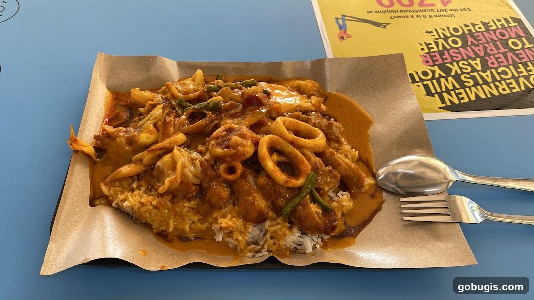 Curry Seafood Rice