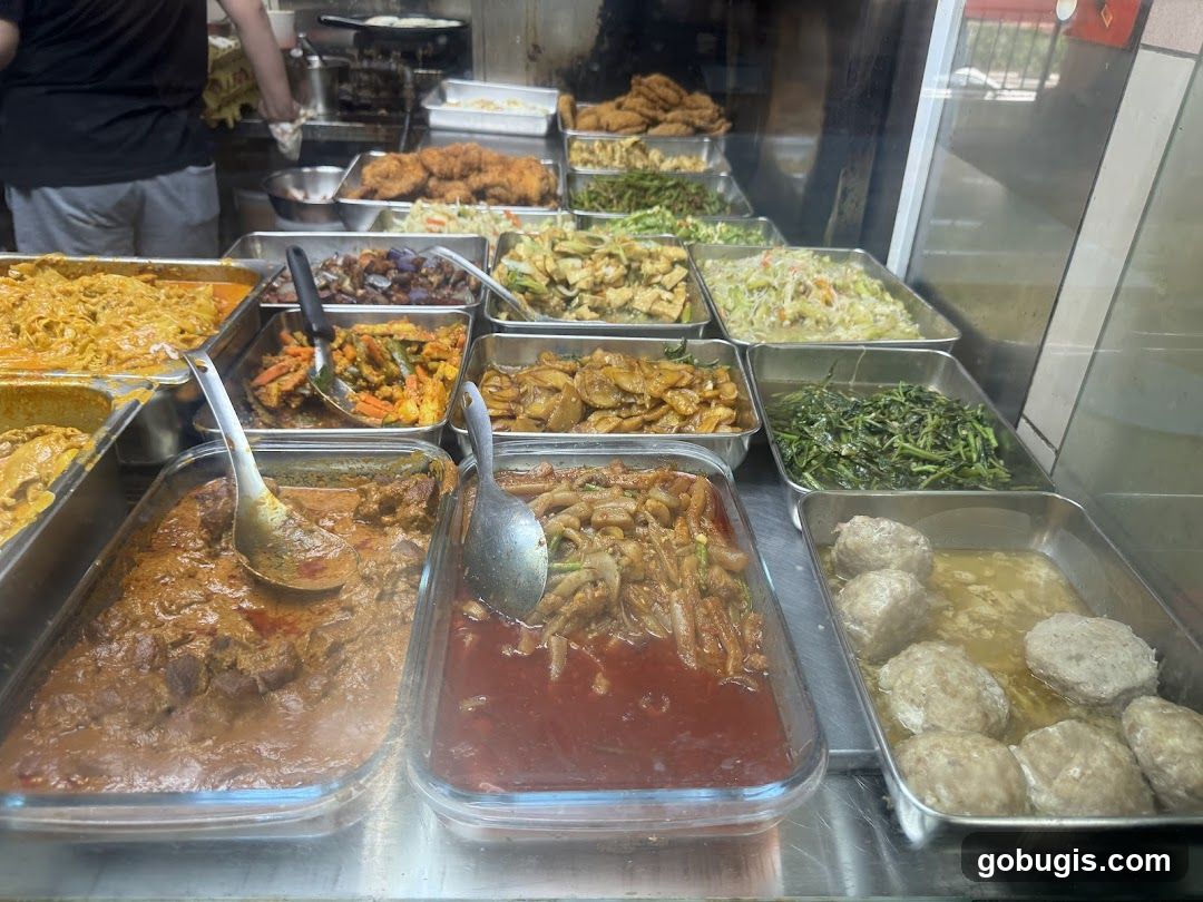 Buffet Food Display