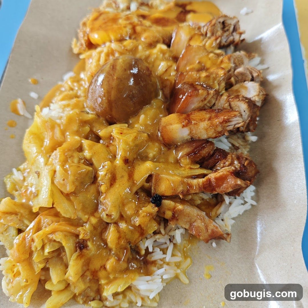 Curry Rice with Pork and Egg