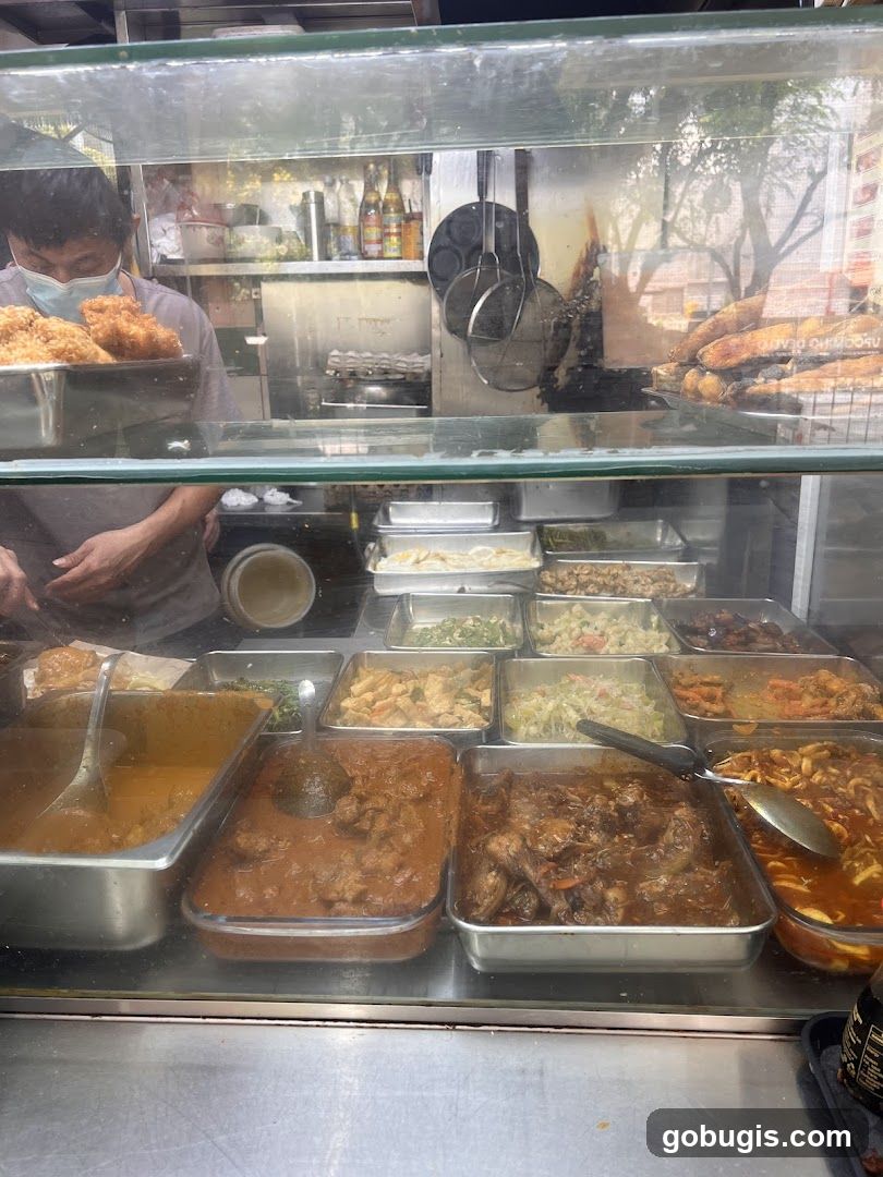 Food Stall Display