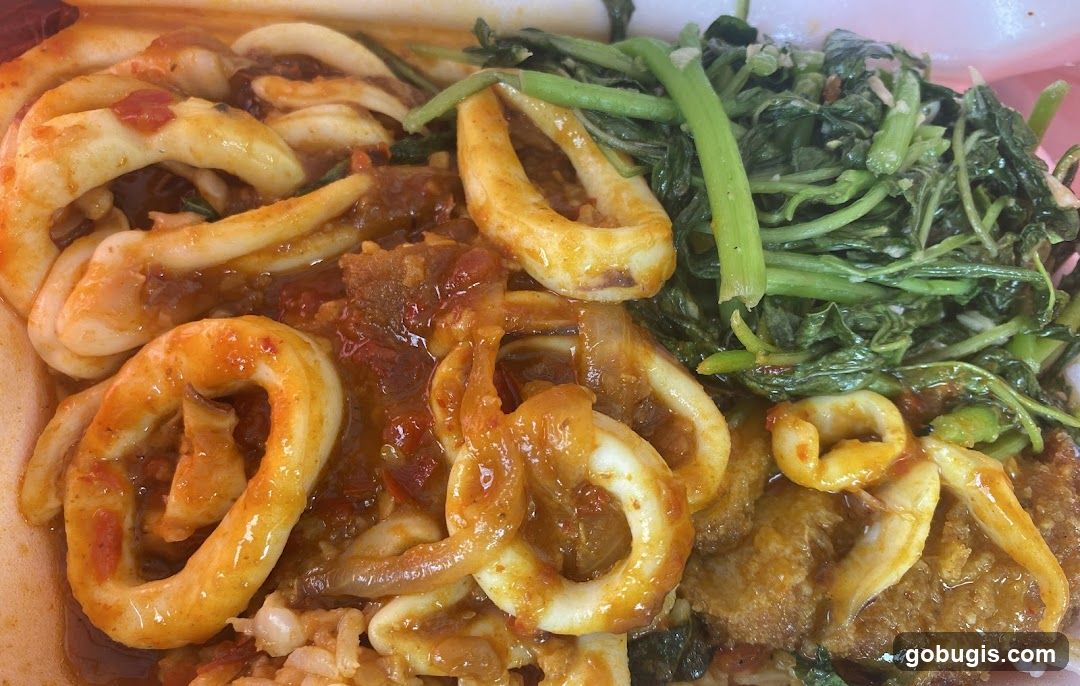 Squid and Vegetable Dish