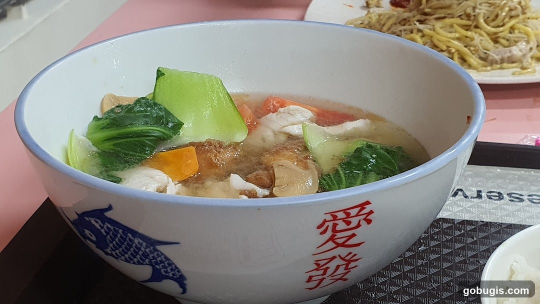 Soup with Vegetables and Meat
