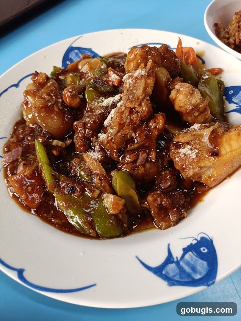 Stir-fried dish with vegetables